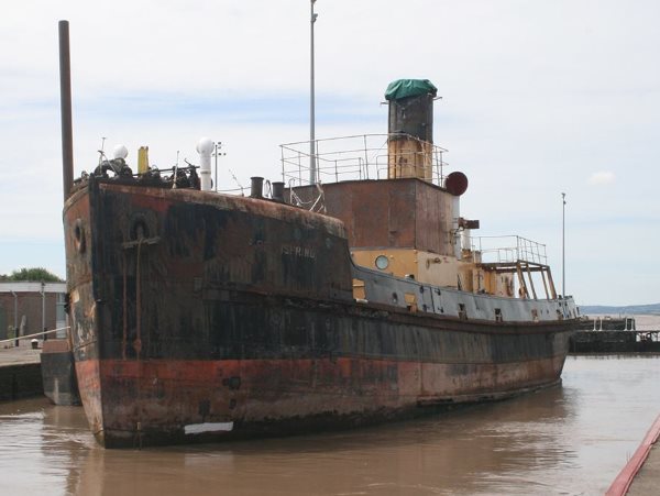 Heritage steamship SS Freshspring